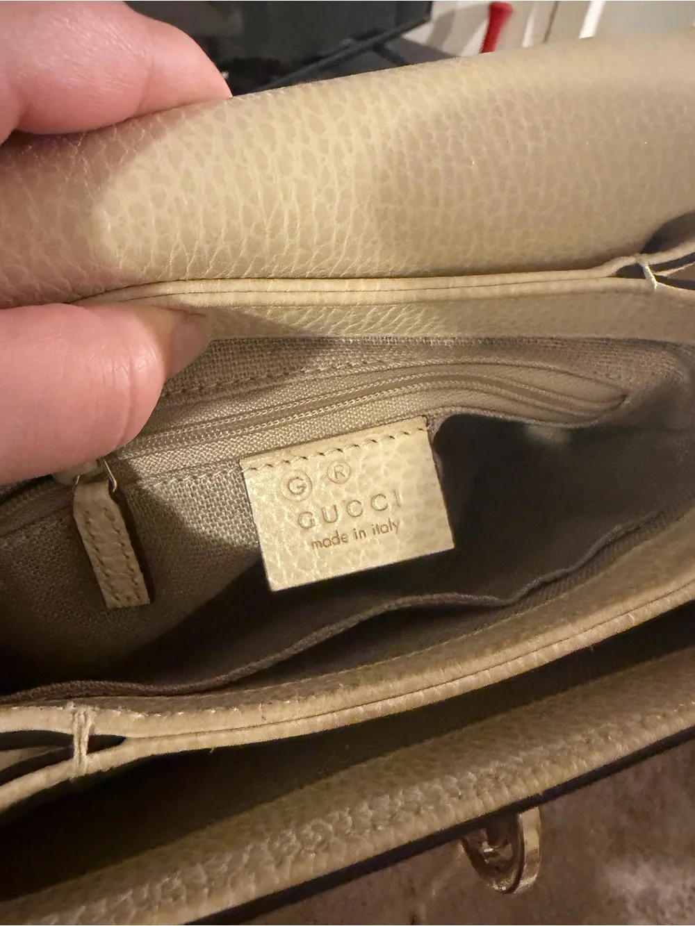 Authentic Gucci Interlocking G Mini Chain Shoulder Bag 607720